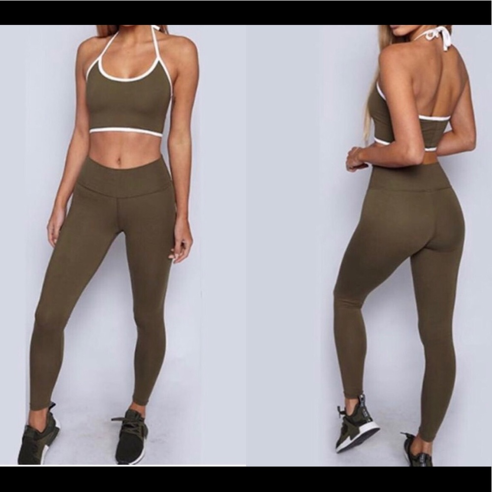 Olive Two piece